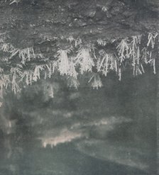 'Ice Crystals on the Roof of a Cave at the Head of the Alph River', c1911, (1913). Artist: Charles S Wright.