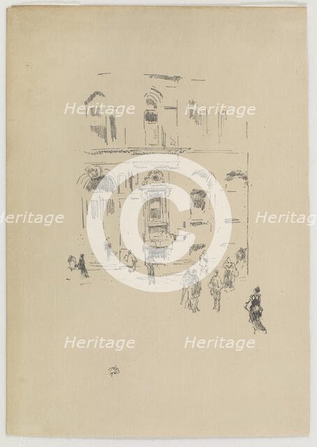Victoria Club, 1879 and 1887. Creator: James Abbott McNeill Whistler.