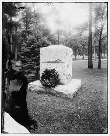 Ordway, General Albert. Grave at Arlington Cemetery, between 1890 and 1910. Creator: Unknown.