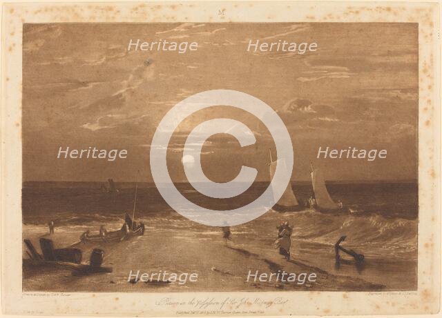 The Mildmay Sea-Piece, published 1812. Creator: JMW Turner.