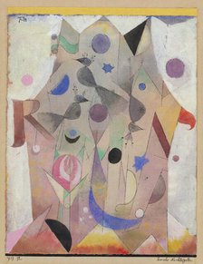 Persische Nachtigallen (Persian Nightingales), 1917. Creator: Paul Klee.