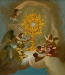 Monstrance (Adoration of the Blessed Sacrament), 1750-1770. Creator: Johann Lucas Kracker.