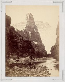 Marble Pinnacle, Kanab Canon, 1870s. Creator: John Karl Hillers.