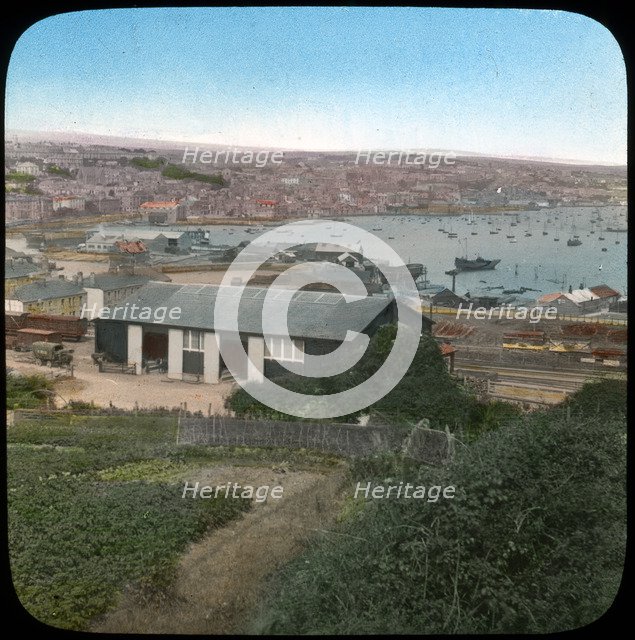 Falmouth, Cornwall, late 19th or early 20th century. Artist: Church Army Lantern Department
