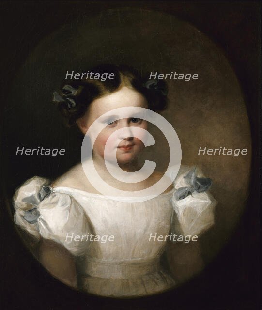 Georgianna Frances Adams, 1835. Creator: Asher Brown Durand.