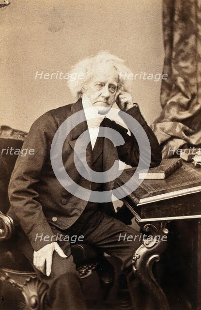 Sir John Herschel. Creator: Maull & Polyblank.