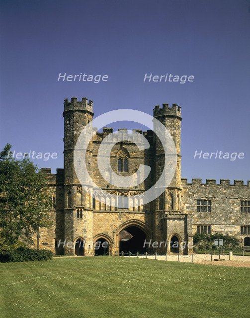 Great Gatehouse from South, Battle Abbey, East Sussex, 1992. Artist: Unknown