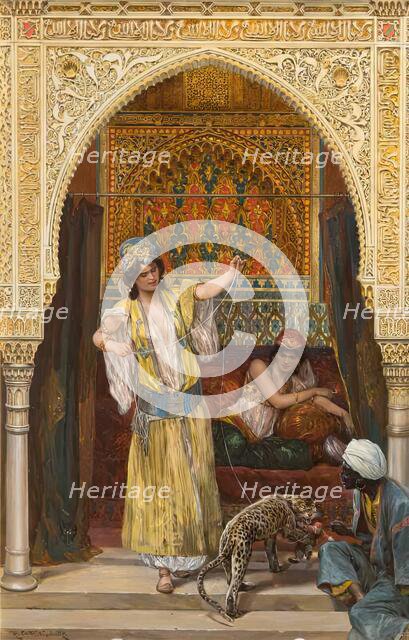 The Pet of the Harem, c1880-1927. Creator: Richard Caton Woodville II.