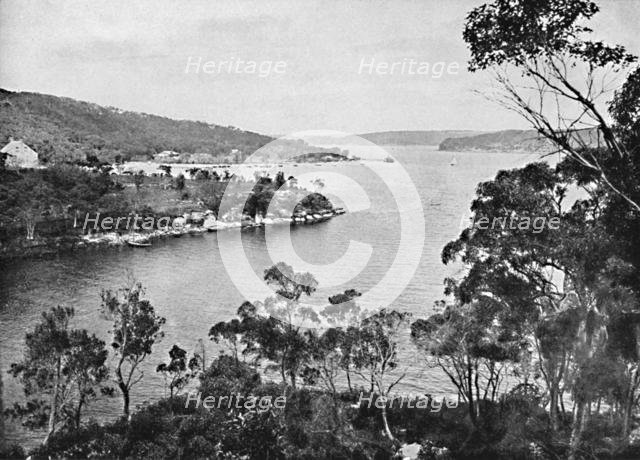 'Middle Harbour, from Spit Road, c1900. Creator: Unknown.