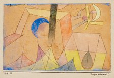 Junger Blaumond (Young Blue-Moon), 1918. Creator: Klee, Paul (1879-1940).