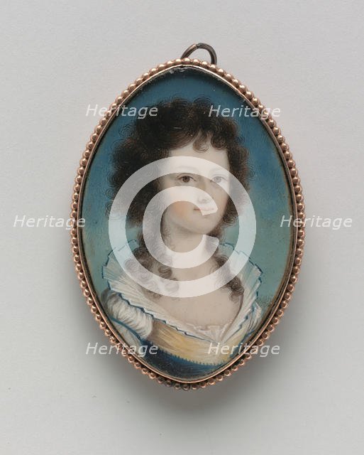 Mrs. James Bleecker (Sarah Bache), ca. 1795. Creator: John Ramage.