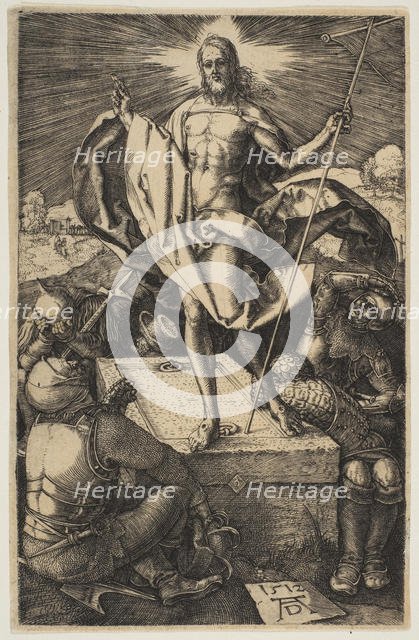 The Resurrection, from The Passion, 1511. Creator: Albrecht Durer.