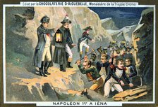 Napoleon at the Battle of Jena, 14 October 1806, (19th century). Artist: Unknown