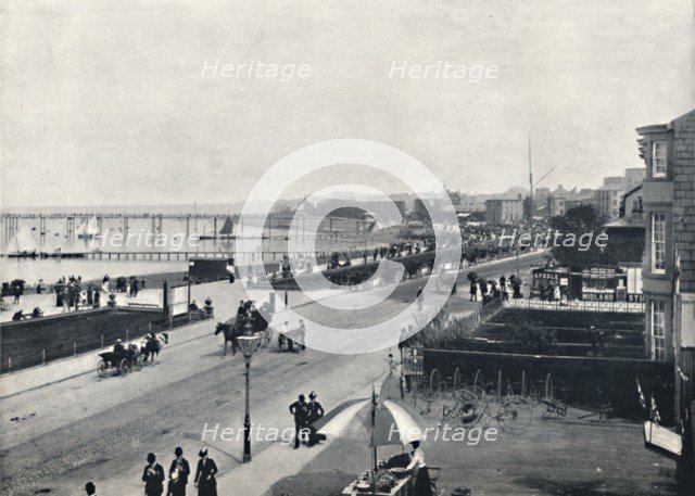 'Morecambe - The Promenade', 1895. Artist: Unknown.