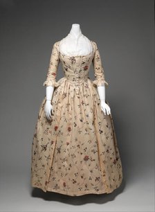Robe à l'Anglaise, American, 1785-95. Creator: Unknown.