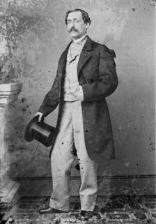 Louis Moreau Gottschalk, between 1855 and 1865. Creator: Unknown.