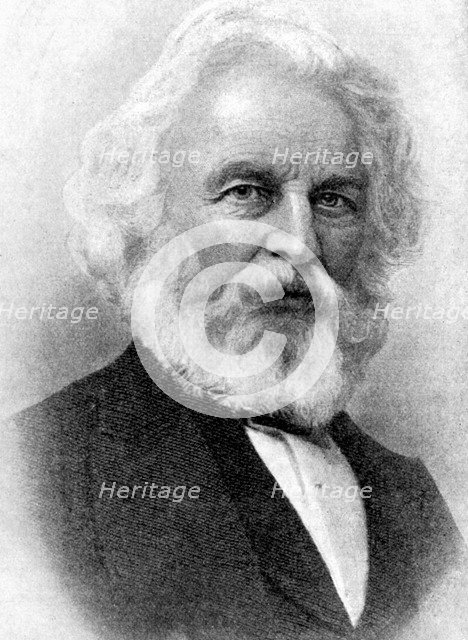 'Henry W. Longfellow, New England Poet', 1923.Artist: Rischgitz Collection