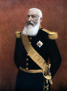 King Leopold II of Belgium, late 19th-early 20th century. Artist: Unknown