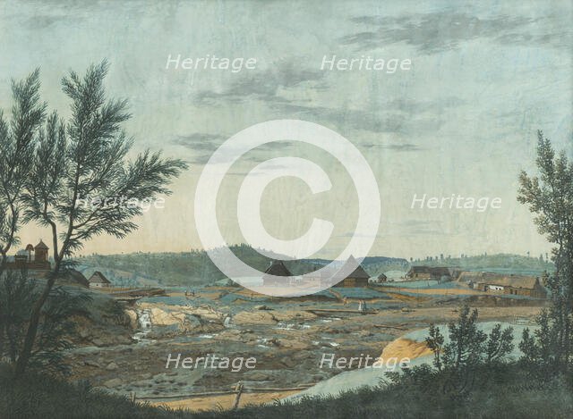 Vysný Majer, 1818-1830. Creator: Ján Jakub Müller.