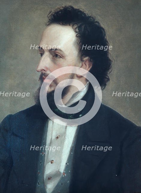 Portrait of a Man, ca. 1850. Creator: Unknown.