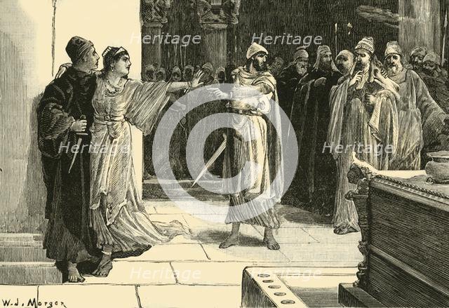 'The Mother of Cyrus Saving His Life', 1890.   Creator: Unknown.