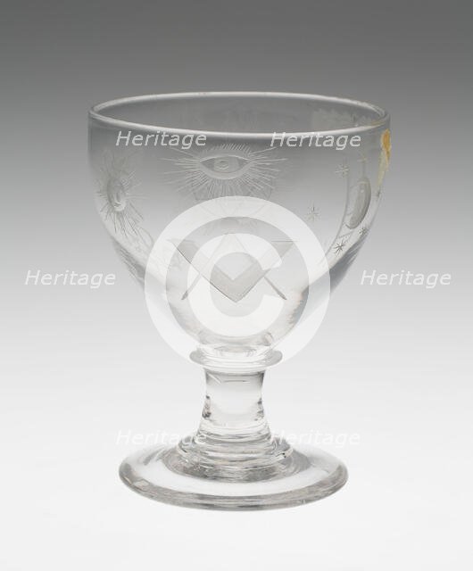 Rummer, England, c. 1750. Creator: Unknown.