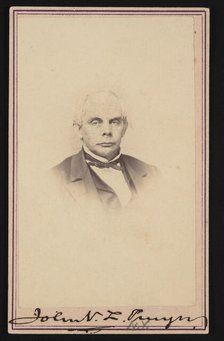Portrait of John V. L. (John VanSchaick Lansing) Pruyn (1811-1877), Circa 1860s. Creator: Churchill and Denison.