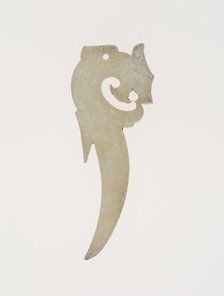 Dragon Pendant, Eastern Zhou dynasty, (c. 770-256 B.C.) c.4th/3rd century B.C.  Creator: Unknown.