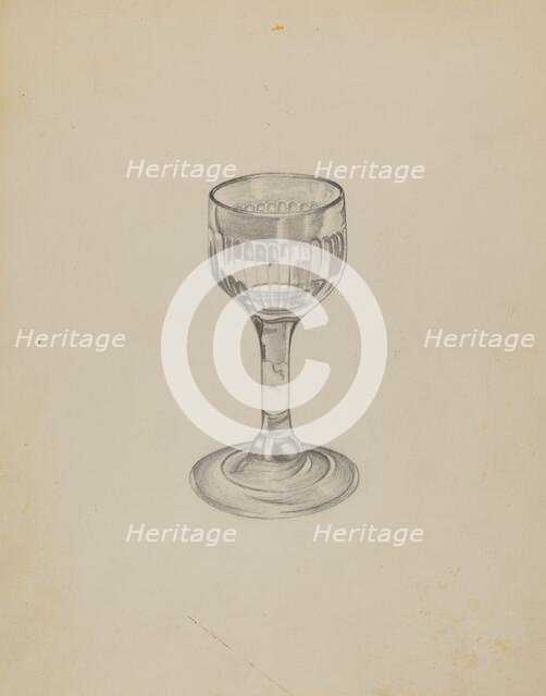 Glass, 1935/1942. Creator: Unknown.