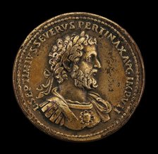 Septimius Severus, Emperor, reigned A.D. 193-211 [obverse]. Creator: Giovanni da Cavino.