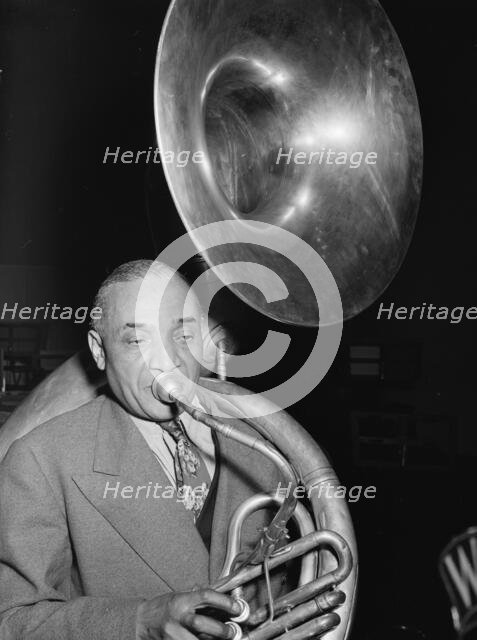 Portrait of Sy Sinclair, 1938. Creator: William Paul Gottlieb.