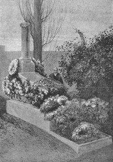 ''The tomb of Madame De Bonnemain in Ixelles Cemetery', 1891. Creator: Unknown.