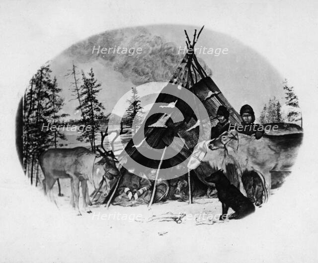 Tunguz urusa (yurt), 1865-1871. Creator: VV Lanin.