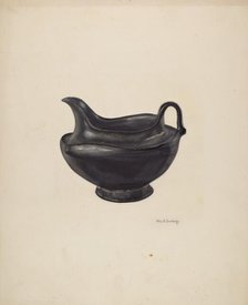 Moravian Pitcher, 1938. Creator: William Ludwig.