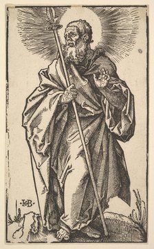 Saint Thomas from Christ and the Apostles, 1519. Creator: Hans Baldung.