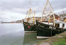 Maryport harbour, Cumbria, 1999. Artist: P Williams