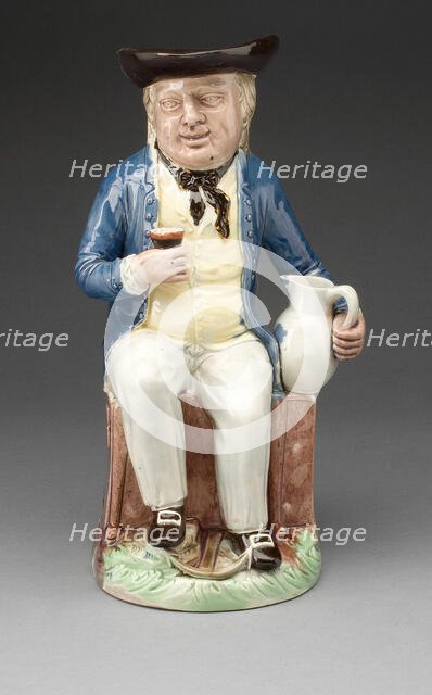 Rodney's Sailor Toby Jug, Staffordshire, 1780/90. Creator: Ralph Wood the Younger.