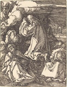 Christ on the Mount of Olives, probably c. 1509/1510. Creator: Albrecht Durer.