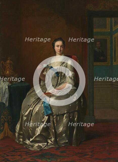 Portrait of Machteld Muilman, c.1745-c.1747. Creator: Frans van der Mijn.