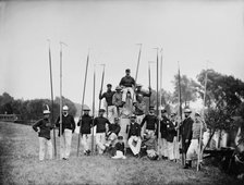 Swan-uppers, Staines, Surrey, c1885. Artist: Henry Taunt