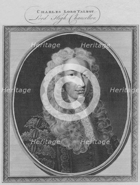 'Charles Lord Talbot, Lord High Chancellor', 1786. Creator: Unknown.
