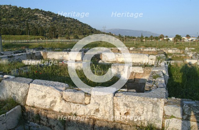 House S at Eretria, Greece. Artist: Samuel Magal