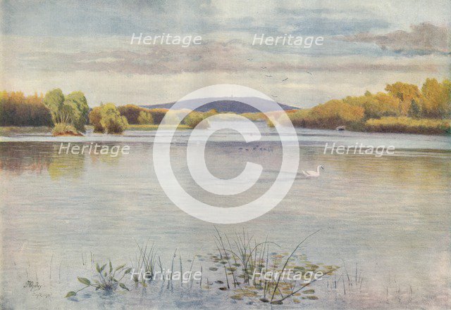 'Vachery Pond', 1911, (1914). Artist: James S Ogilvy.