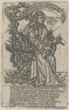 Hellespontine Sibyl, early 15th century. Creator: Unknown.