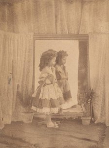 Le reflet (profile), 1860s. Creator: Pierre-Louis Pierson.
