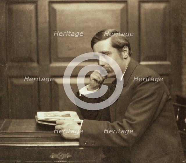 HG Wells, British author, 1903. Artist: Frederick Hollyer