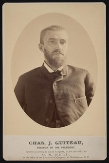 Portrait of Charles Julius Guiteau (1841-1882), July 4, 1881. Creator: Charles Milton Bell.