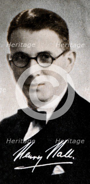 Henry Hall (1898-1989), English bandleader, 1935. Artist: Unknown