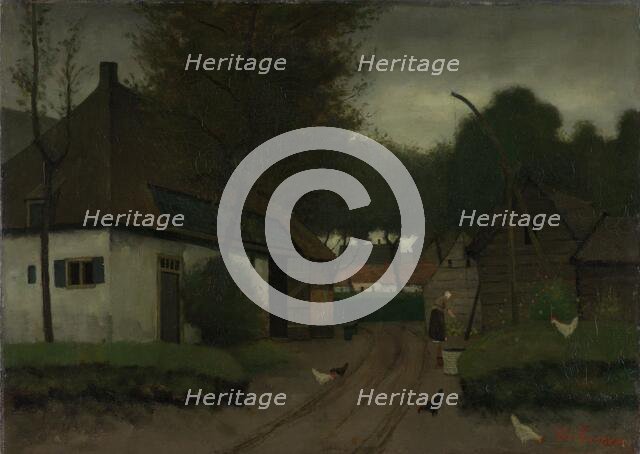 Farmstead, 1890-1900. Creator: Johann Eduard Karsen.