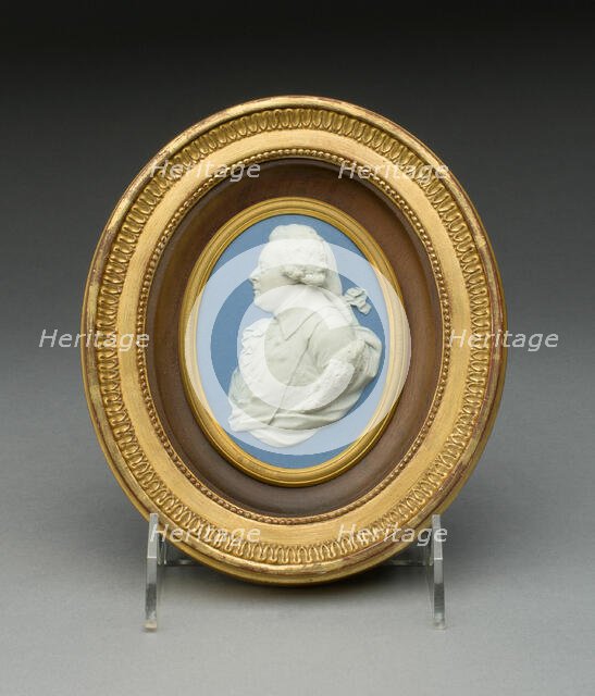 Plaque with Portrait of George Nugent-Temple-Grenville, Marquis of Buckingham, Burslem, 1789. Creator: Wedgwood.